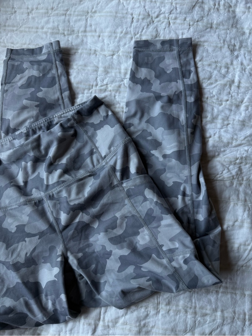 Gray Camo Leggings
